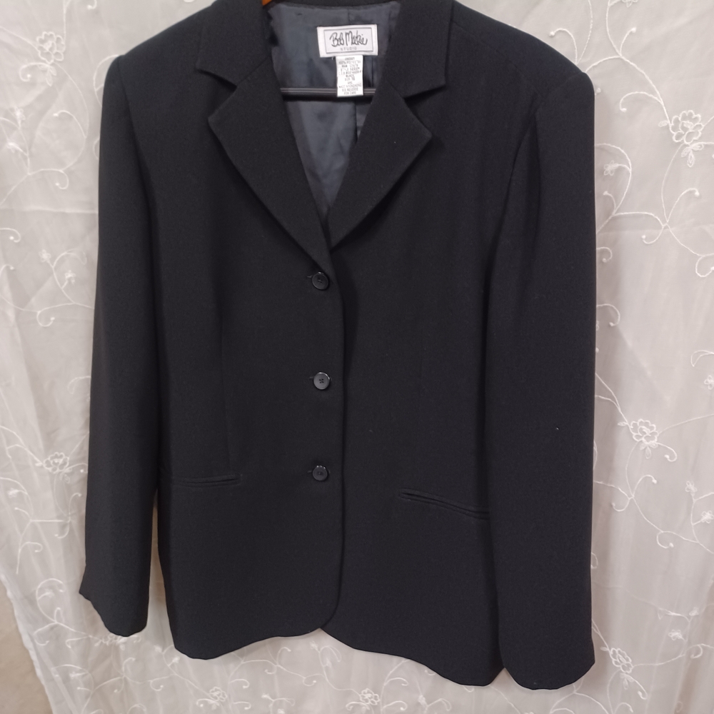 Bob Mackie Studio Black Jacket & Pants